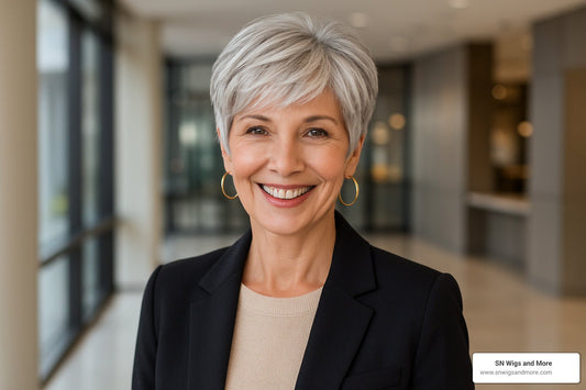 Going Gray Gracefully? Top Silver Wigs for Women to Rock Your Look - SN Wigs & More
