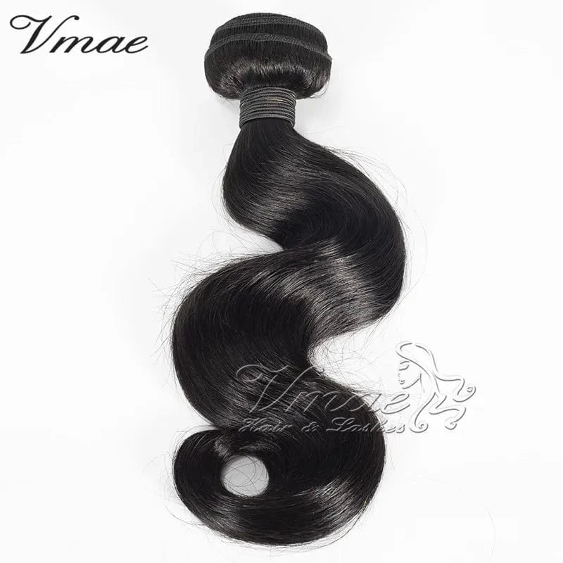 10 Inches / Body wave VMAE Wholesale Unprocessed Raw Water Wave Deep Wavy Cuticle Aligned Hair Weft Bundles Brazilian Human Hair Bundles Extensions