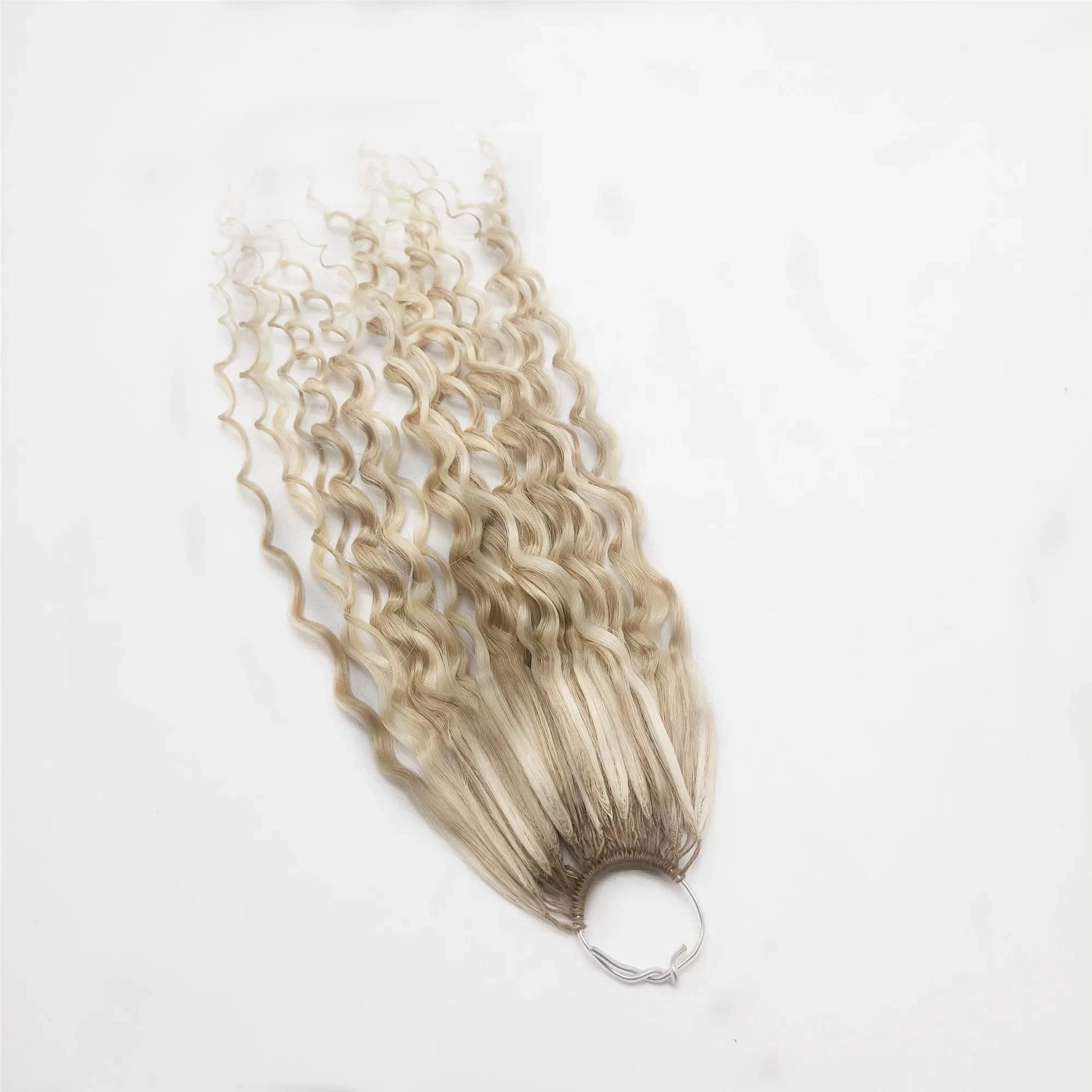 100% Chinese  Raw Cuticle Aligned piano colour Afro Kinky Curly  Deep Curly twins Feathers Line Hair Extensions Curling