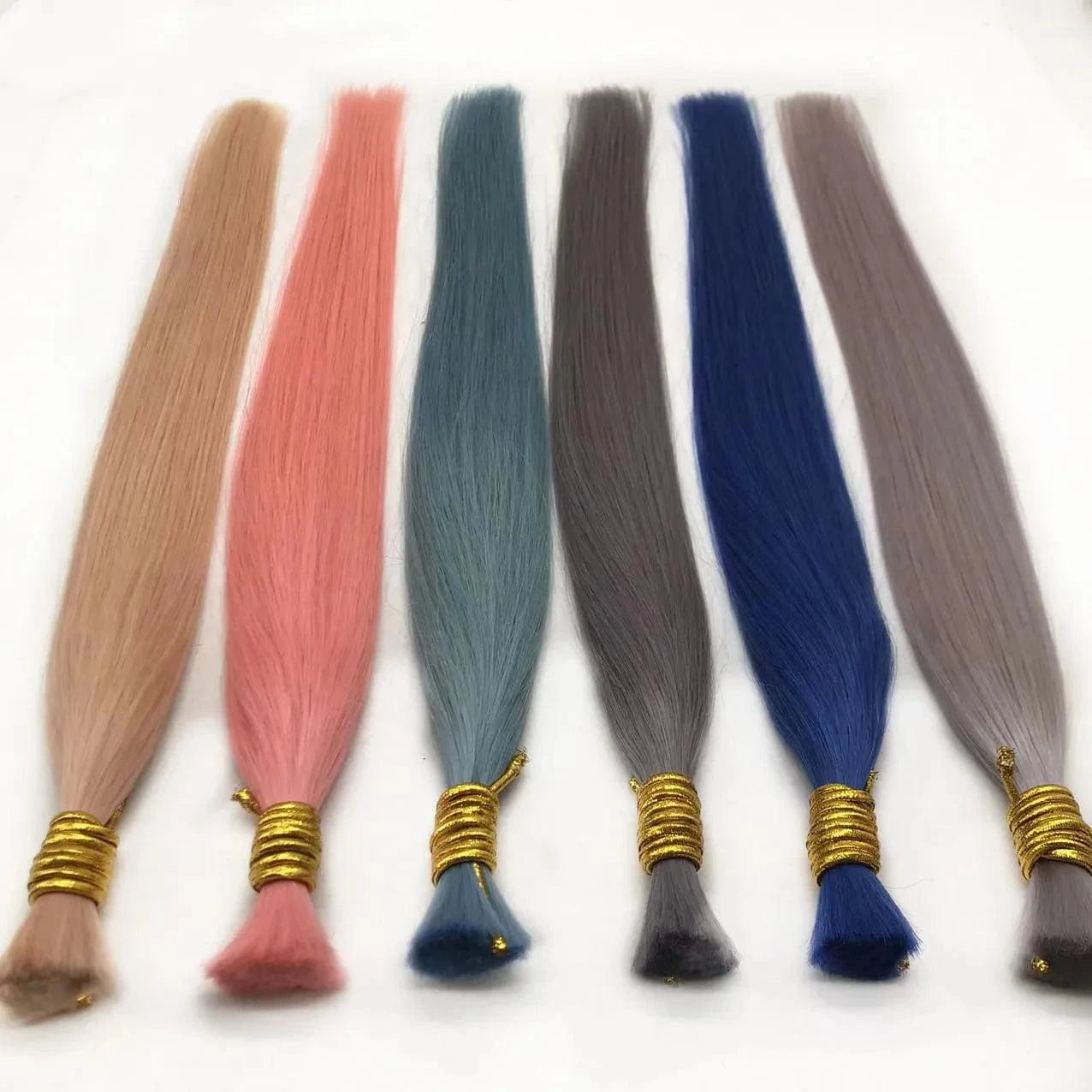 100% unprocessed european russian virgin remy human hair extension/bulk