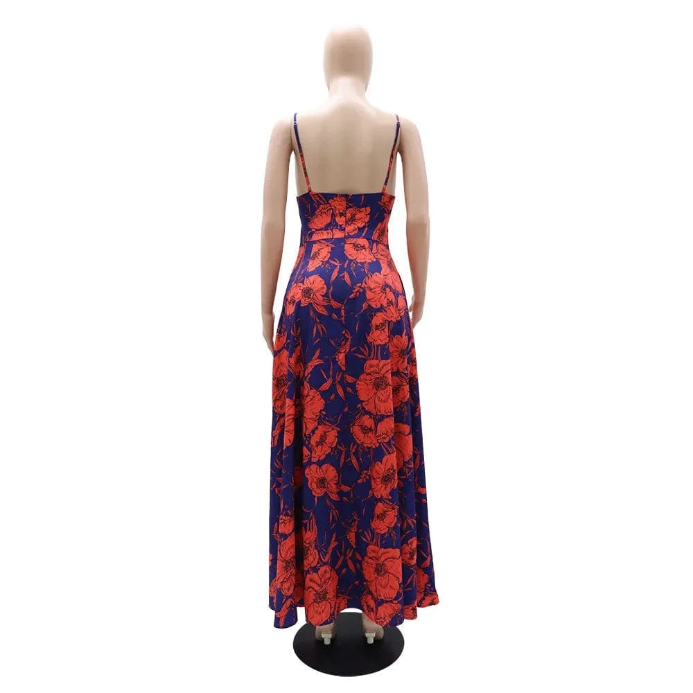10354 2024 New Arrivals Elegant Women Dresses Floral Casual Dress Custom Clothing Korean Clothes Dress