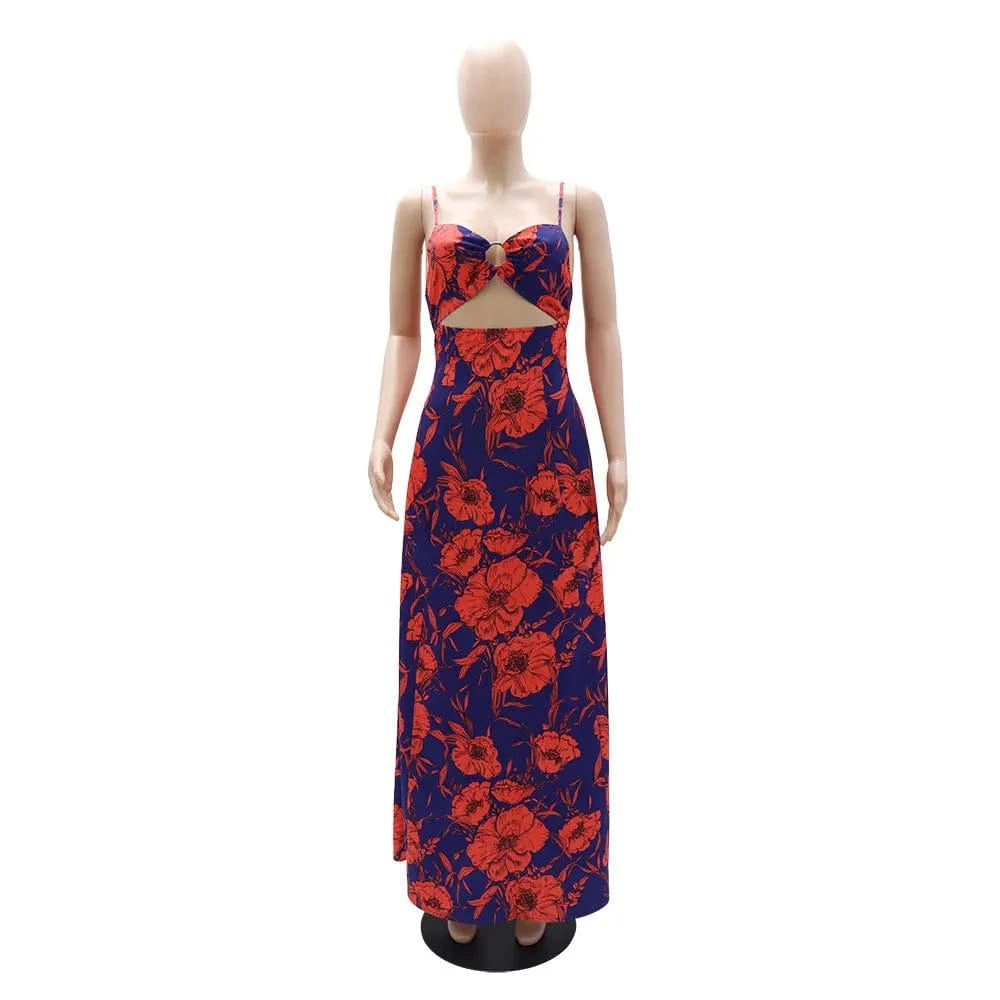 10354 2024 New Arrivals Elegant Women Dresses Floral Casual Dress Custom Clothing Korean Clothes Dress