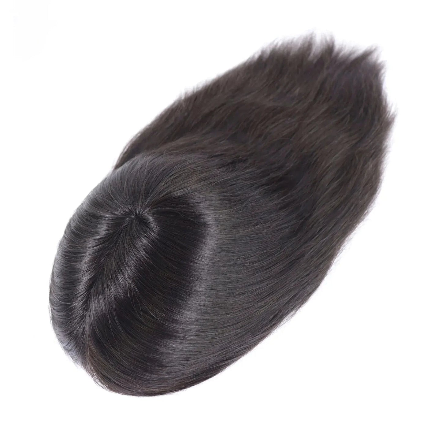 12 Inches Men Toupee Full Lace Base Cap Natural Human Hair Man Wig 3# Dark Brown Male Hair Replacement System