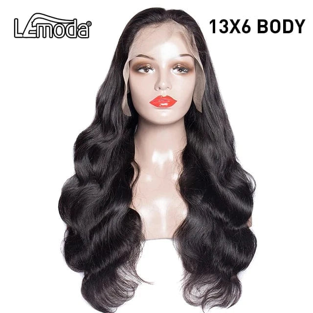 13*6 Body / 40 Inches Wholesale Brazilian Hair Vendors 13x6 13x4 Water Wave HD Lace Frontal Wig 250% Density 40 Inch Virgin Lace Front Human Hair Wigs