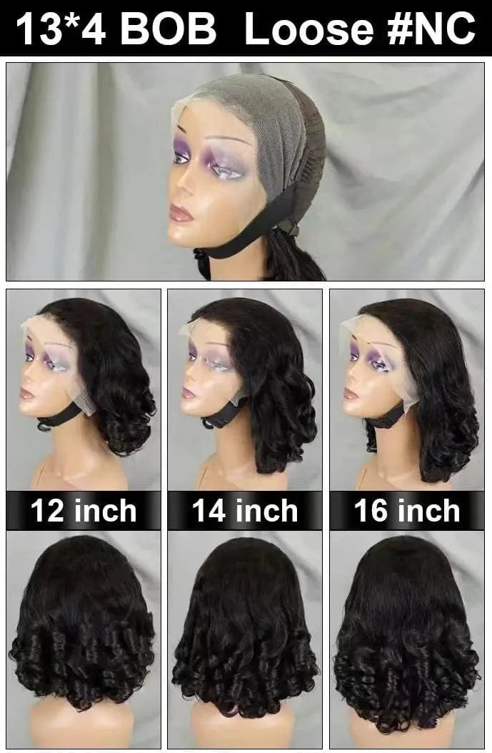 13x4 LW / 16 Inches DKL Wholesale Factory Price Pixie Wig 13x4 Human Hair Lace Front 4x4 Short Wigs For Black Woman