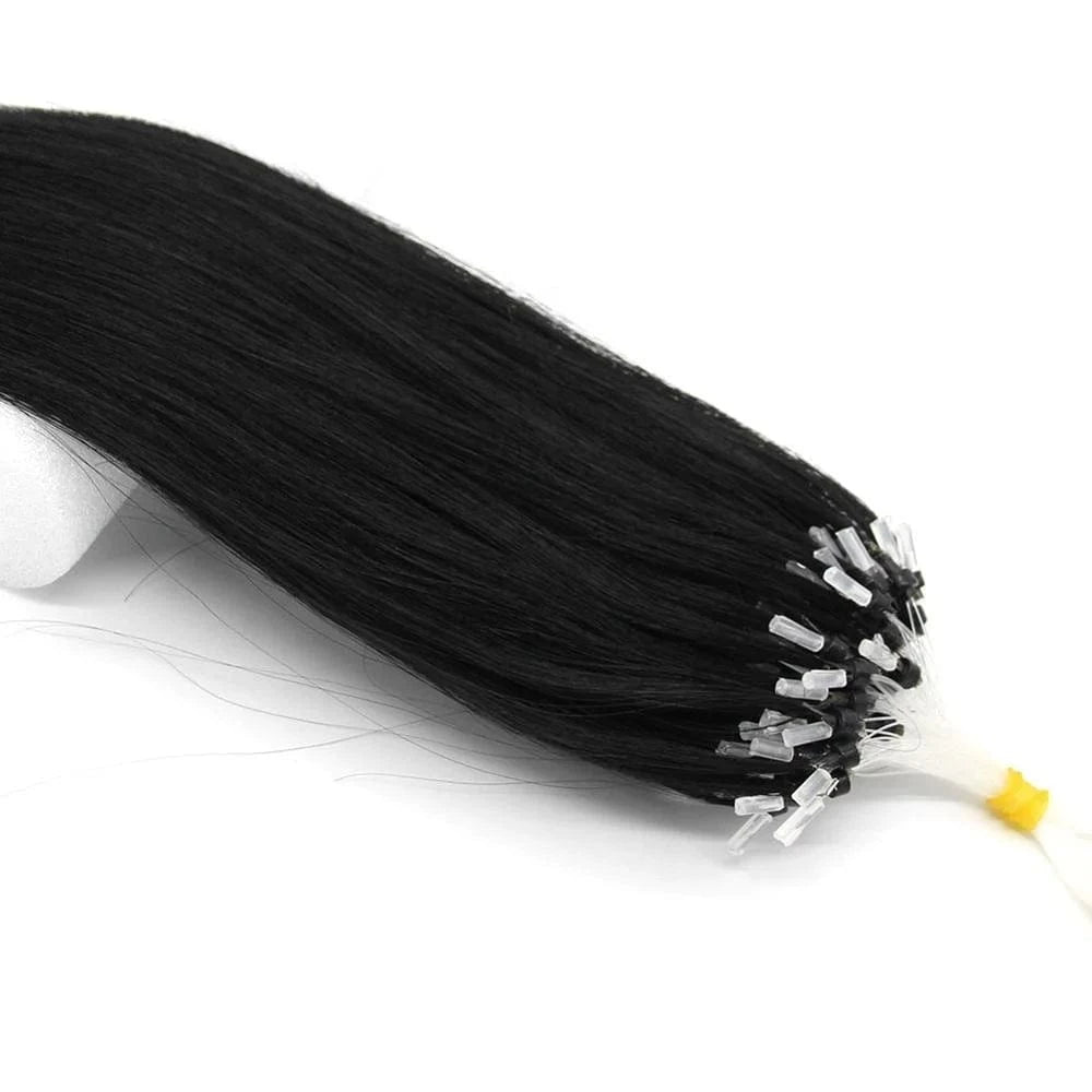 14-26inch 100s Easy Loop/Micro Ring Beads Remy Human Hair Extensions Ombre Hair Straight In stock dropship