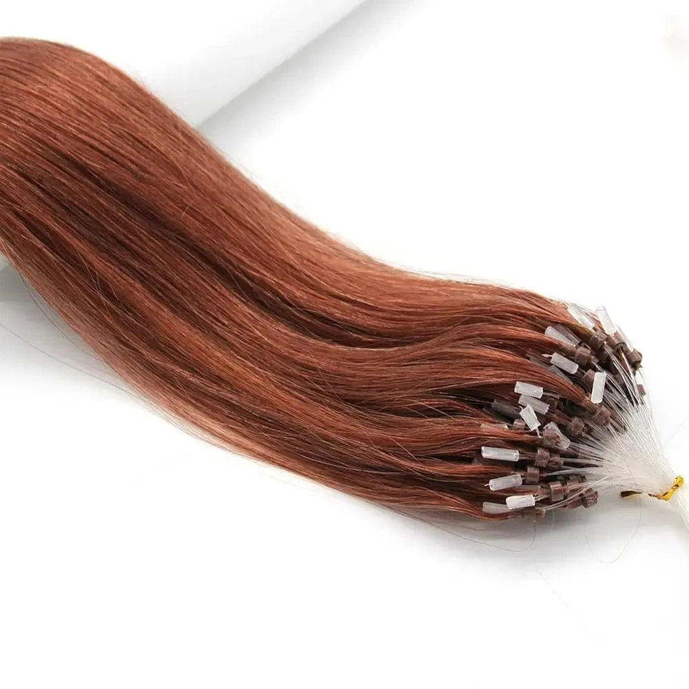14-26inch 100s Easy Loop/Micro Ring Beads Remy Human Hair Extensions Ombre Hair Straight In stock dropship