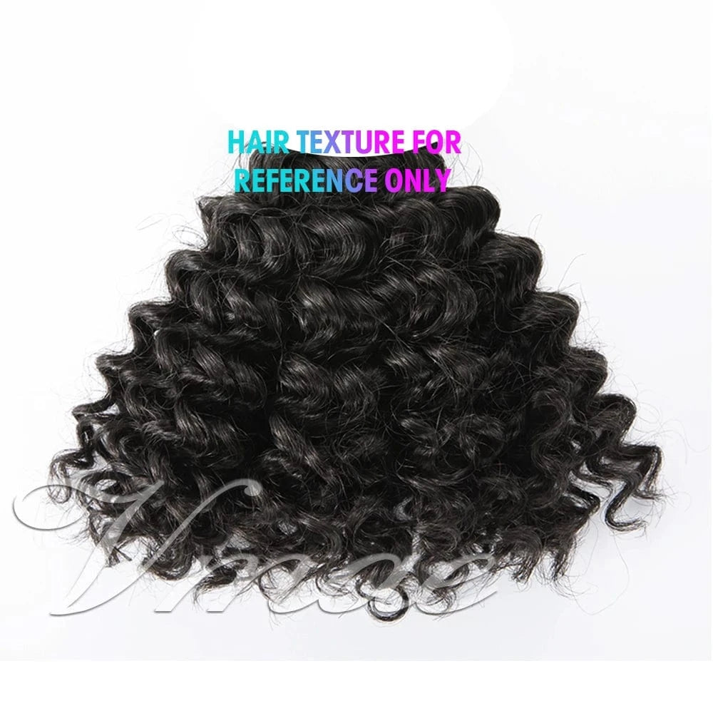 16 Inches / #1b 3A Vmae Remy Virgin Brazilian 100g 1g/s Wavy Loose Water Wave Keratin Micro Loop Ring Human Hair Extensions