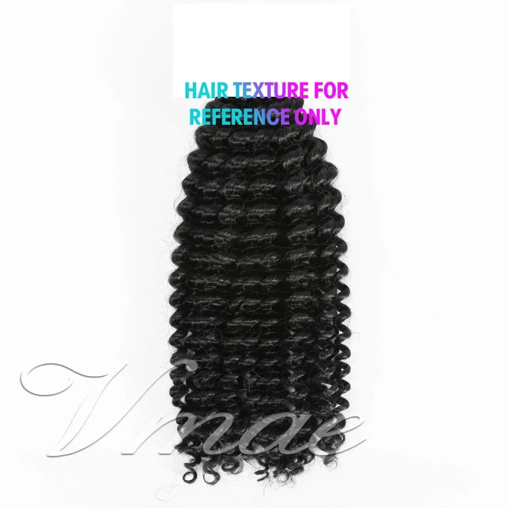 16 Inches / #1b Kinky Curly Vmae Remy Virgin Brazilian 100g 1g/s Wavy Loose Water Wave Keratin Micro Loop Ring Human Hair Extensions