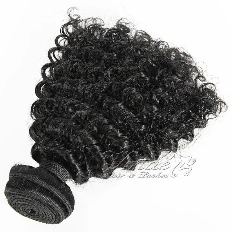 16 Inches / 3B VMAE Wholesale Unprocessed Raw Water Wave Deep Wavy Cuticle Aligned Hair Weft Bundles Brazilian Human Hair Bundles Extensions