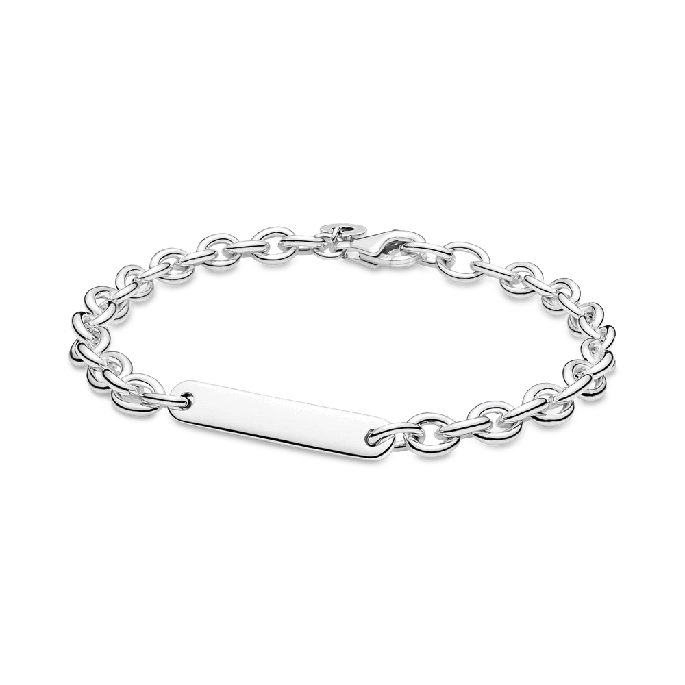 18cm / Sliver05 Wholesale high quality 925 sterling silver jewelry heart-shaped chain buckle snake bone chain bracelet for pandoring bracelet