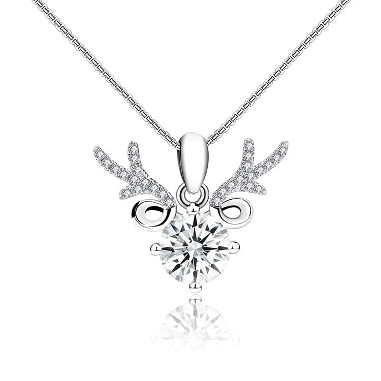 18inches / cute necklace Xingyue  Moissanite FINE Jewelry PENDANT 925 SILVER with Round shape 1.0carat  FASHION JEWELRY NECKLACE FOR WOMEN