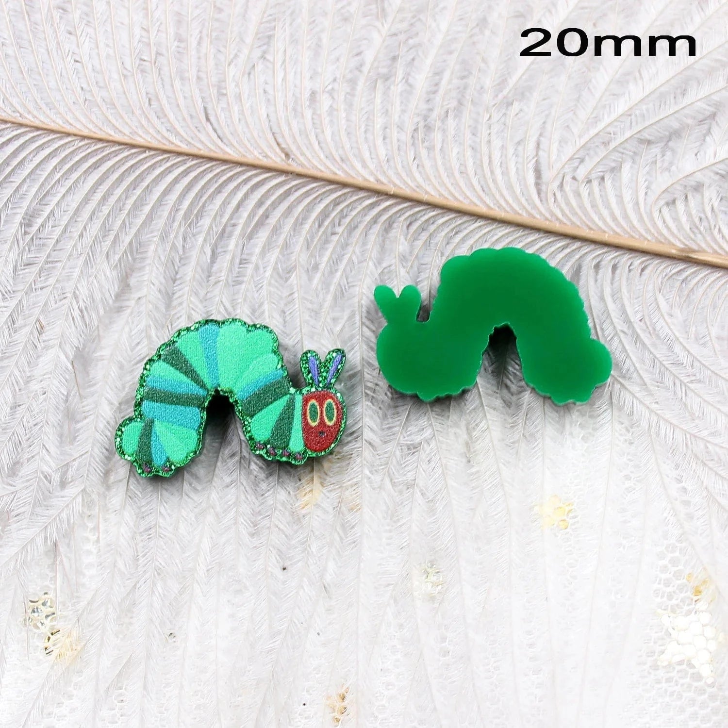 18mm-20mm / 1 (Set of 10) PRS045AC1853 Cute Daisy Findings Laser Cut Acrylic Jewelry Making Handmade DIY accessories