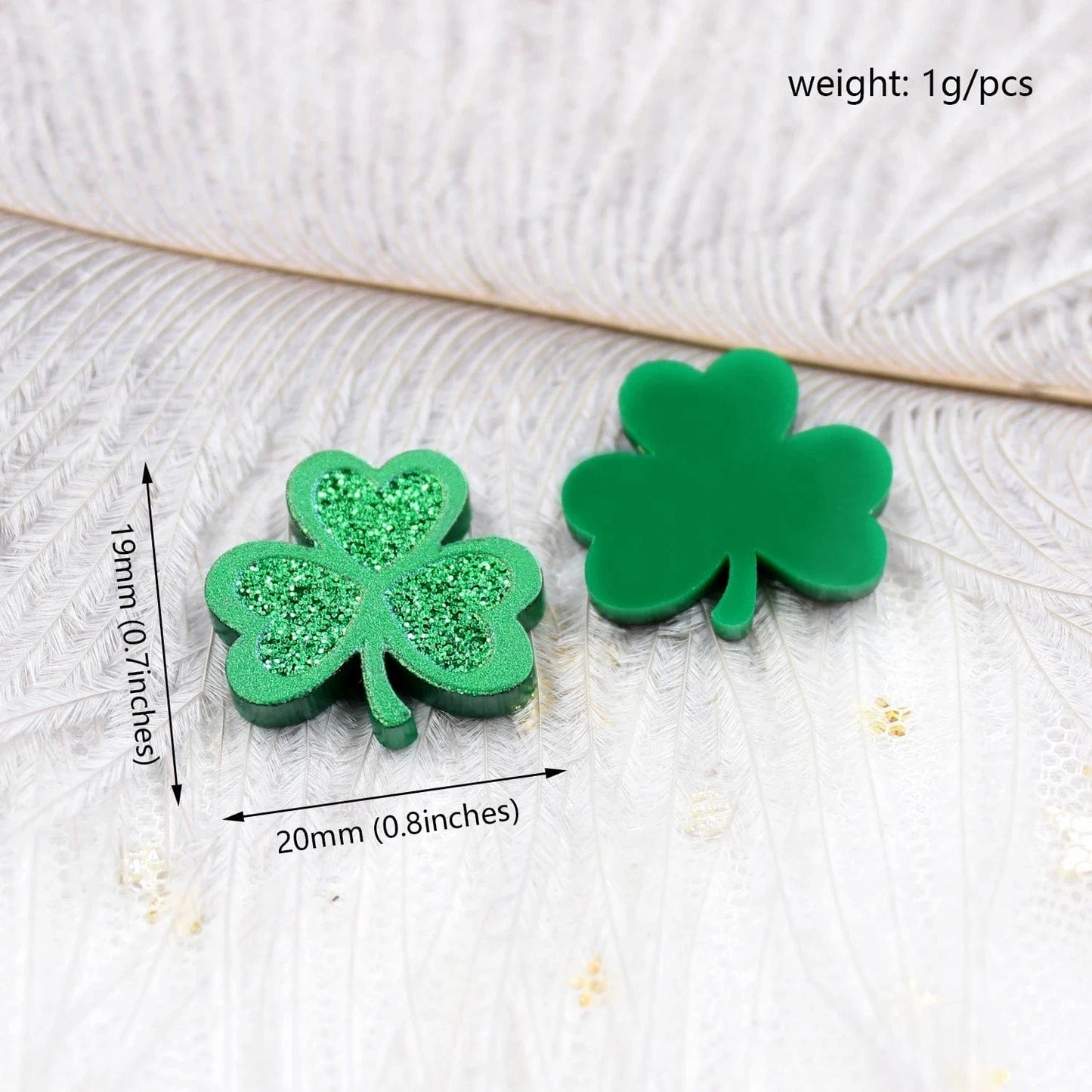 18mm-20mm / 9 (Set of 10) PRS045AC1853 Cute Daisy Findings Laser Cut Acrylic Jewelry Making Handmade DIY accessories