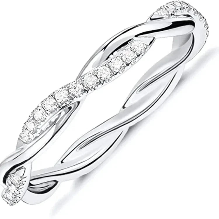 19 / 14k white gold 1.3mm Moissanite ring SGARIT Fine Gold Band Jewelry Manufacturer Custom Jewelry 14K 18K Gold Ring Vvs Moissanite Diamond Wedding Engagement Ring Women