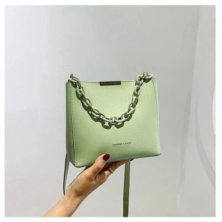 2 women's trend bags 2024 women's shoulder bags casual  chain handbags new fashion women's shoulder bags