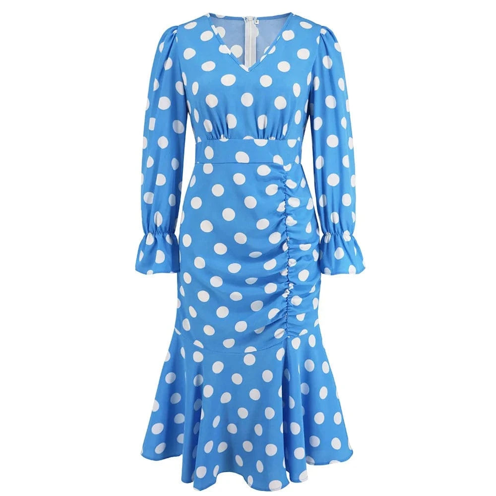 2 XL / Blue african dresses for women clothing ladies korean sexy floral dress women's elegant casual dresses