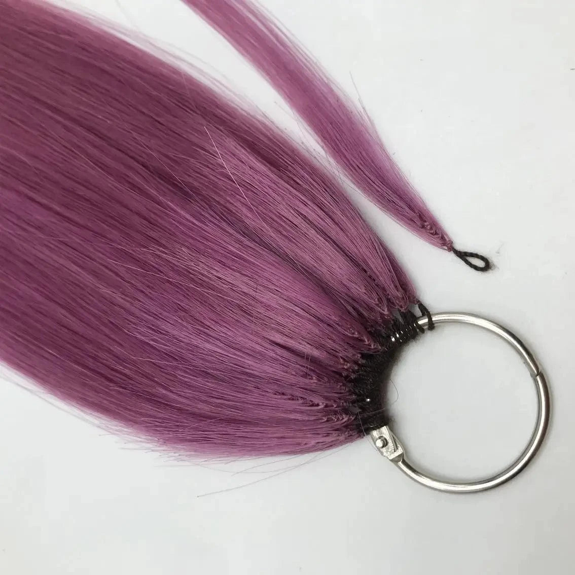 20 Inches / #75 fashionable Summer hot sell colourful colours large stock quickly send no MOQ invisible big circle remy feather hair extension