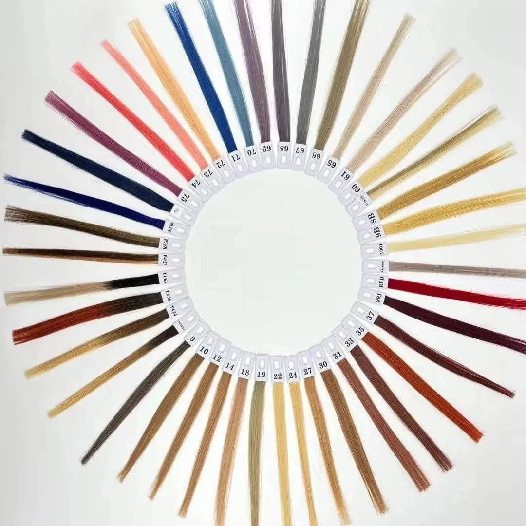 20 Inches / Blonde tape in hair remy 100% human hair russian long straight virgin natural cuticle aligned double drawn mini invisible tape hair