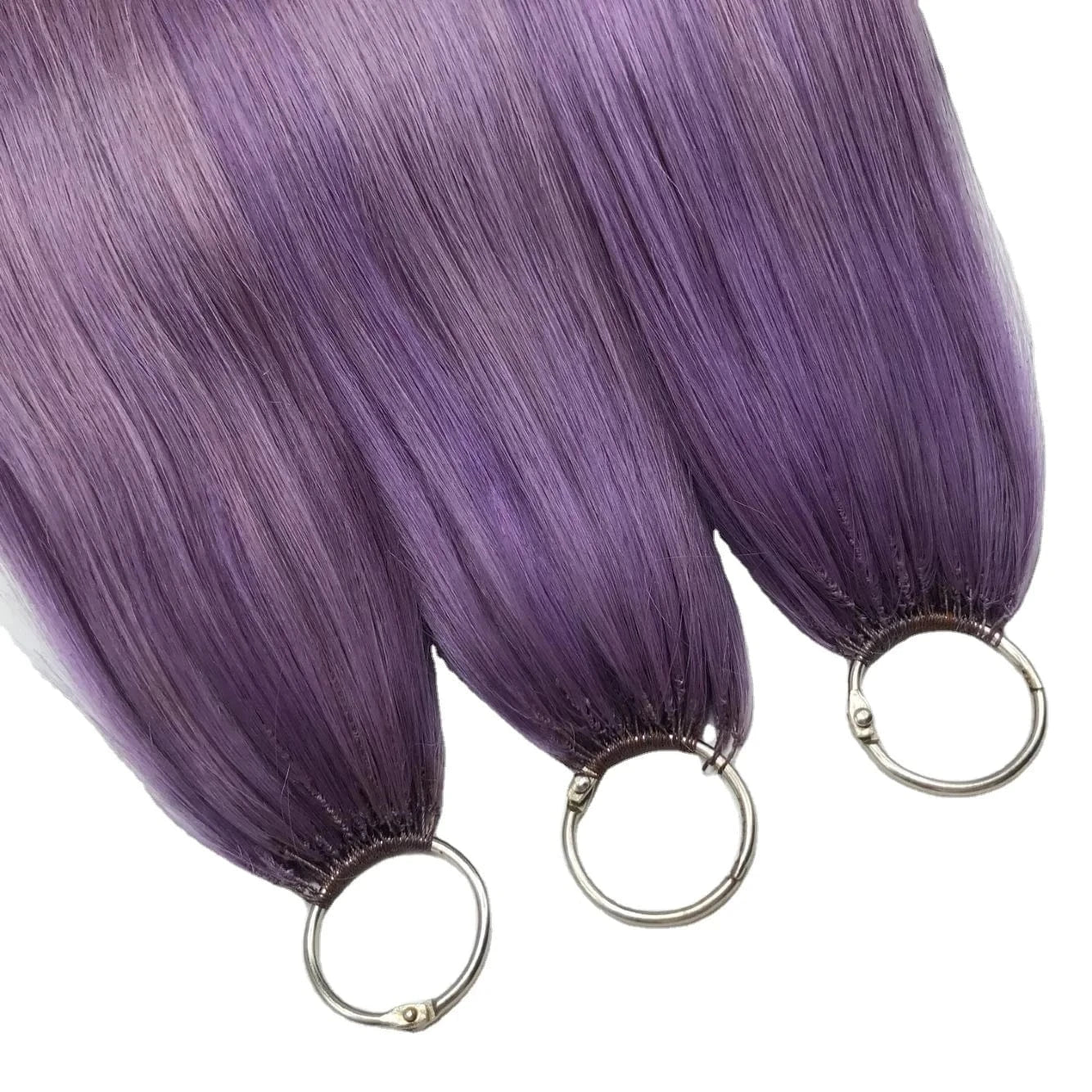 20 Inches / Colourful colours Summer hot sell colourful colours large stock quickly send no MOQ invisible big circle remy feather extension hair