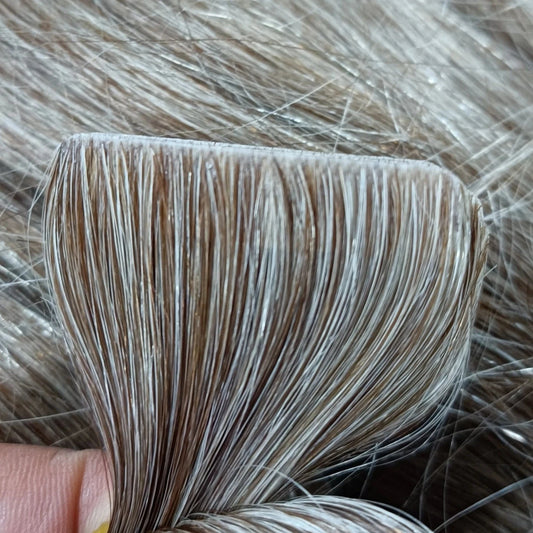 20 Inches / Customersize adhesive Hair Wholesale Price 100% Human Tangle Free  Tape hair extension
