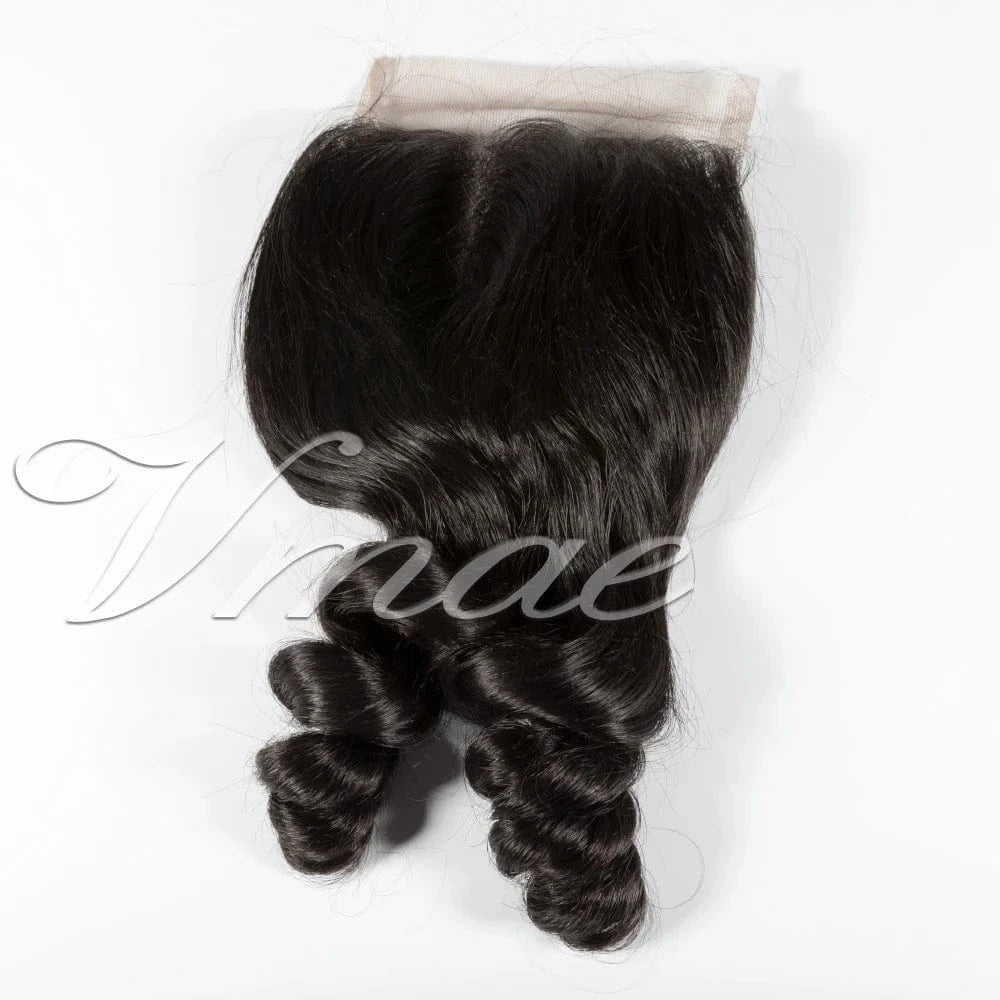 20 Inches / loose wave VMAE Wholesale Cuticle Aligned Raw Vietnamese Hair Afro Kinky Curly Transparent 5*5 HD Lace Closure Human Virgin Extensions