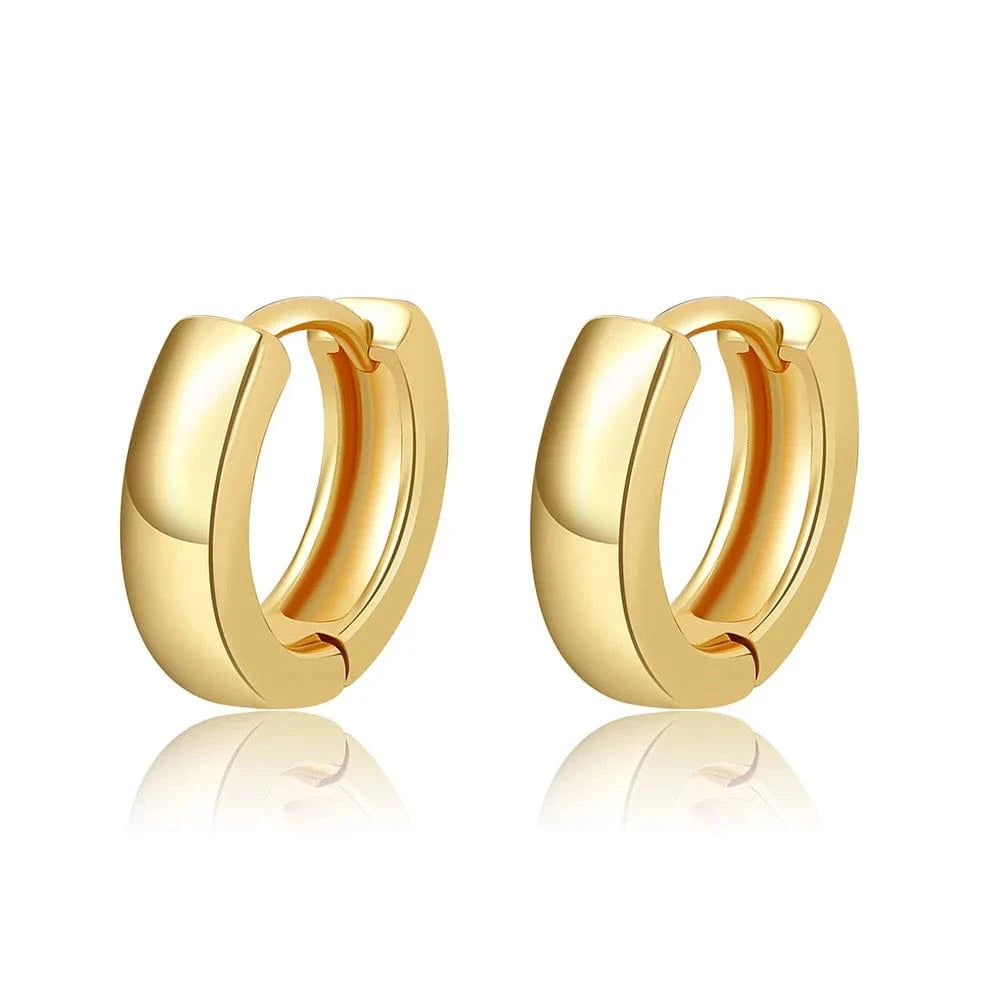 2022 gold plated huge hoop earringsZircon Earrings twisted copper earrings