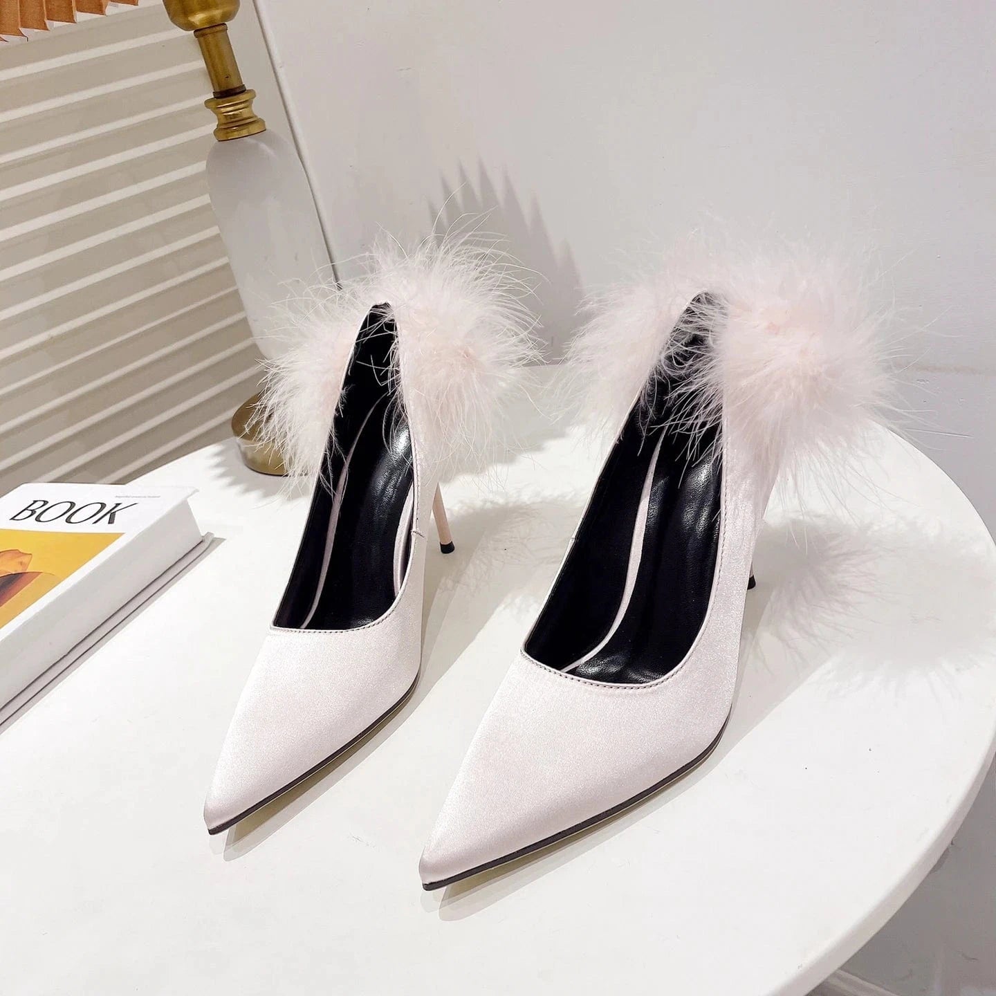2023 new European and American fashion party party banquet all-match sexy stiletto pointed toe women's shoes