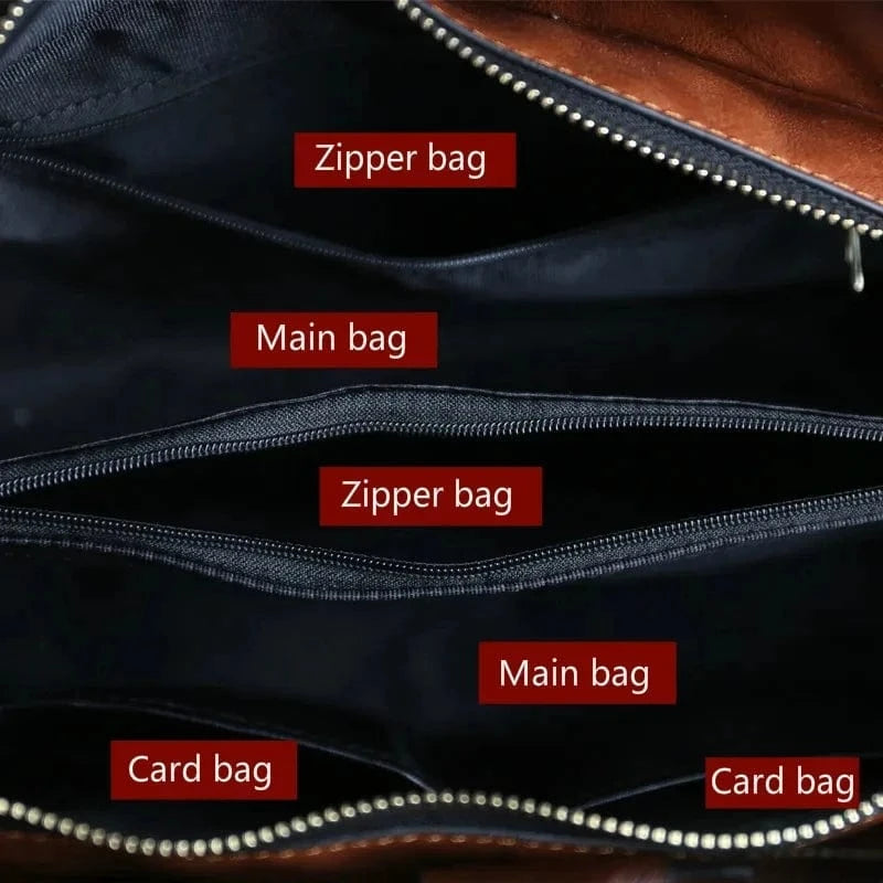 2023 New High Quality Leather Women Handbag Retro Handmade Embossed Shoulder Bag For Women Large Capacity Female Messenger Bags