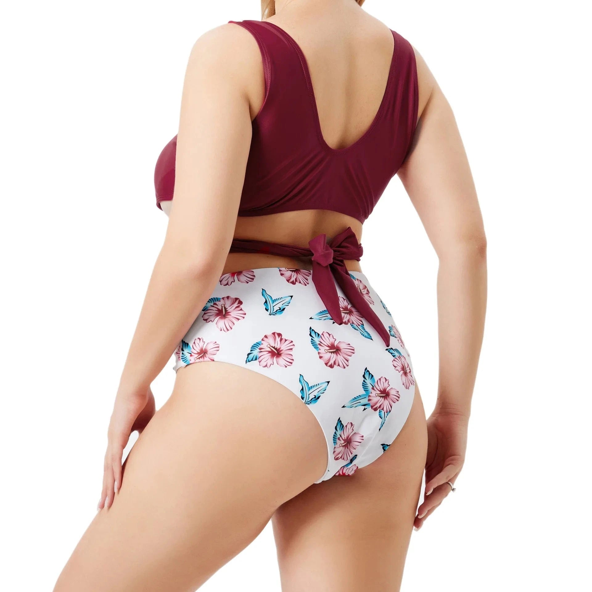 2023 Wholesale Three Piece xxxxl Plus Size Bikini Floral Print Large Swimwear and Beach Cover Up Sexy Big Swimsuits for Women