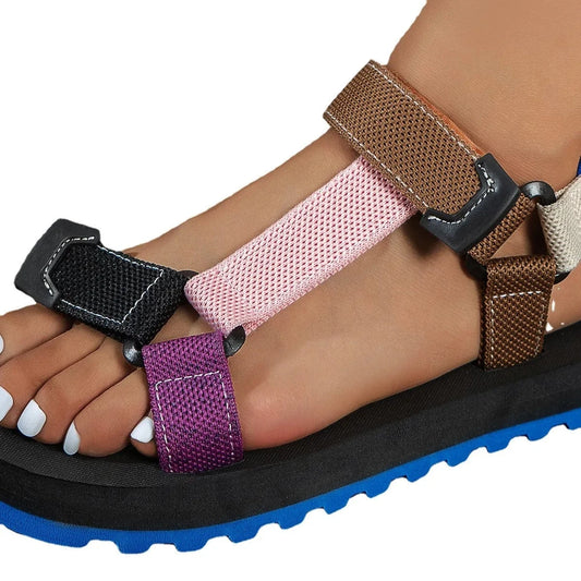 2023 Women Fashion Summer Trend Shoes Hot Sale Classical Sandal PU Rubber Gua Fashionable Light Shoes Summer Slippers for Women