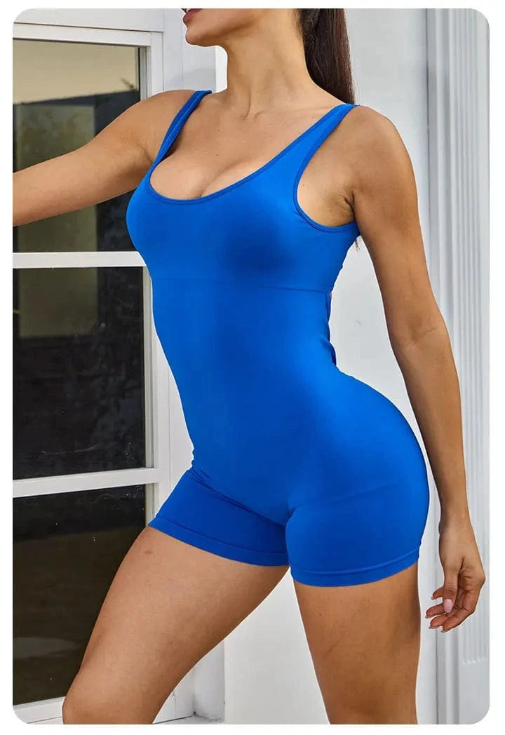 2024 Athletic Scrunch Butt Sport Outfit Woman Fitness Wear Yoga Women Sportswear Seamless One Piece Workout Jumpsuit