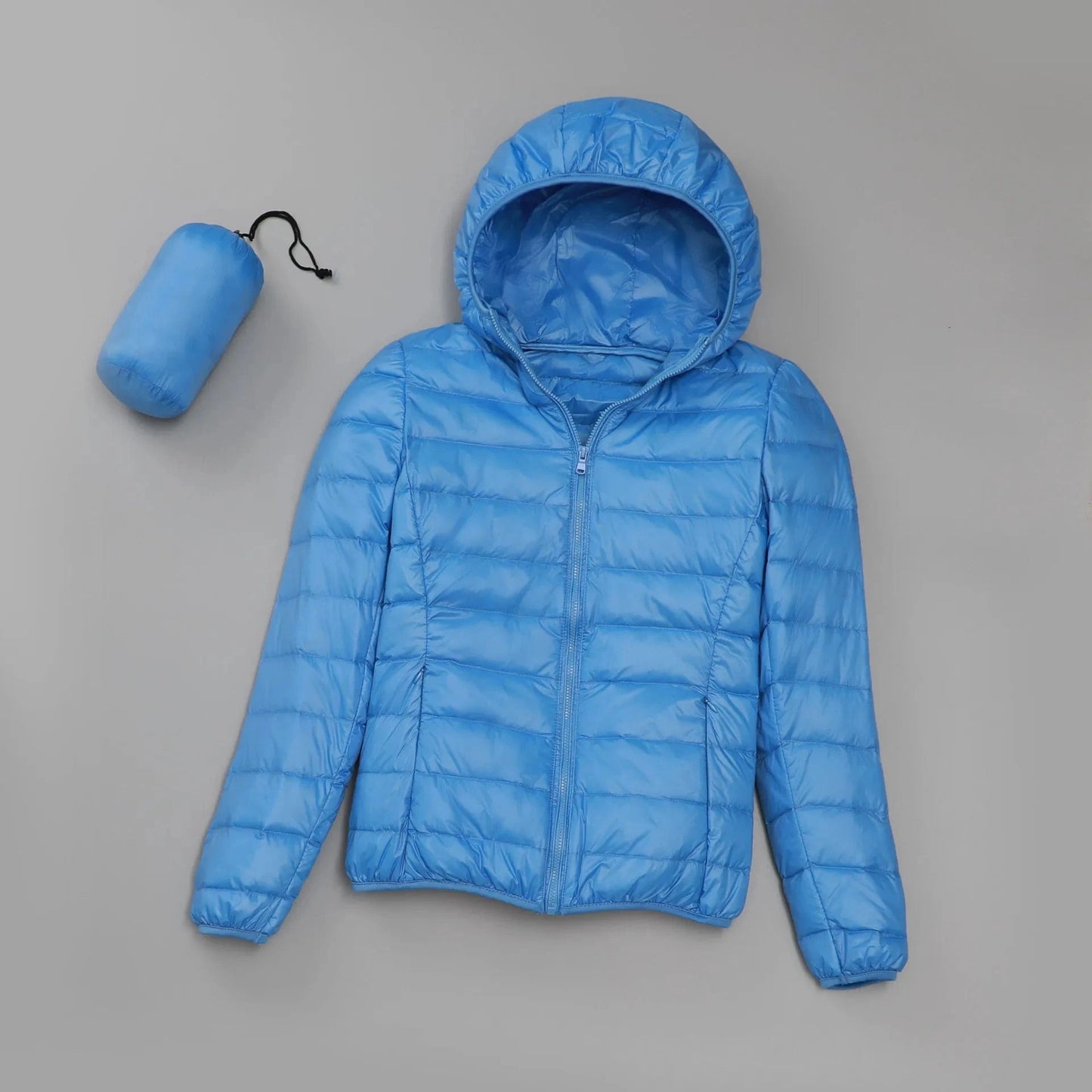 2024 Autumn And Winter New Korean Casual Short Hooded Large Size Light Warm Coat Wholesale Down Jacket Women