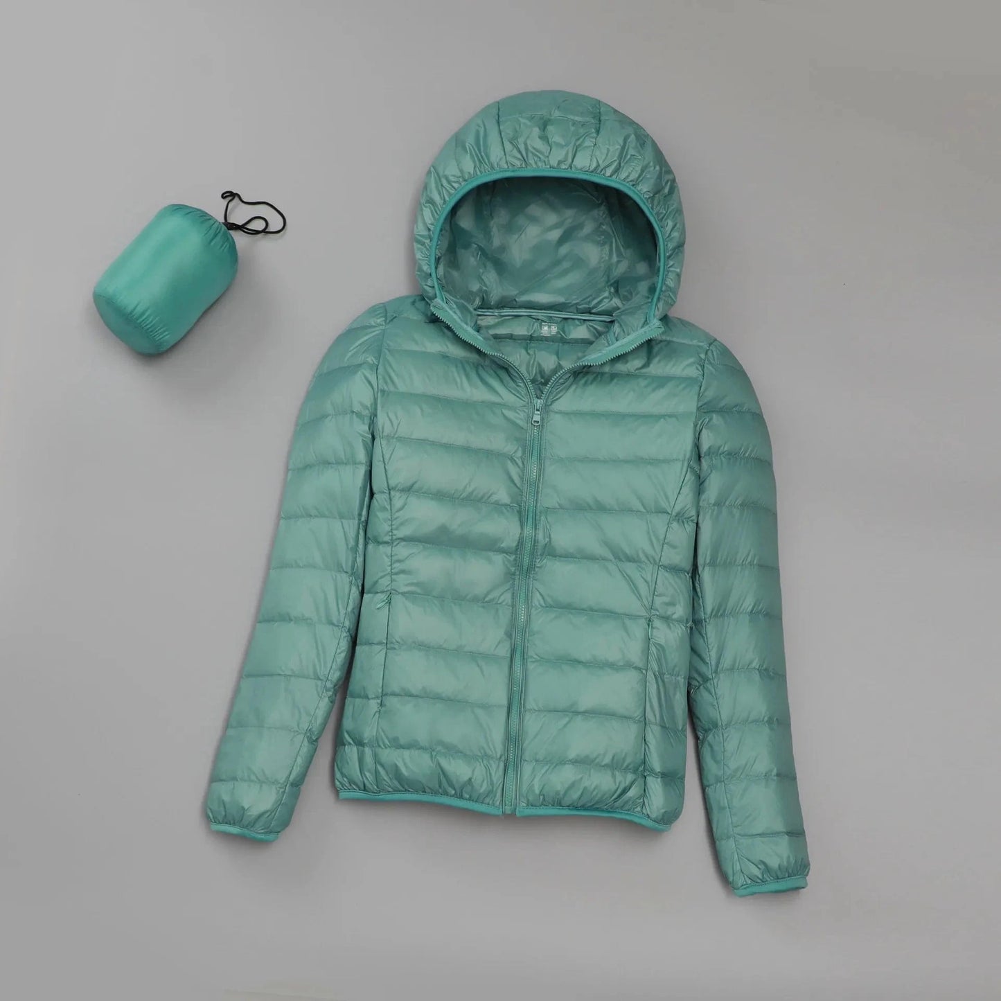 2024 Autumn And Winter New Korean Casual Short Hooded Large Size Light Warm Coat Wholesale Down Jacket Women