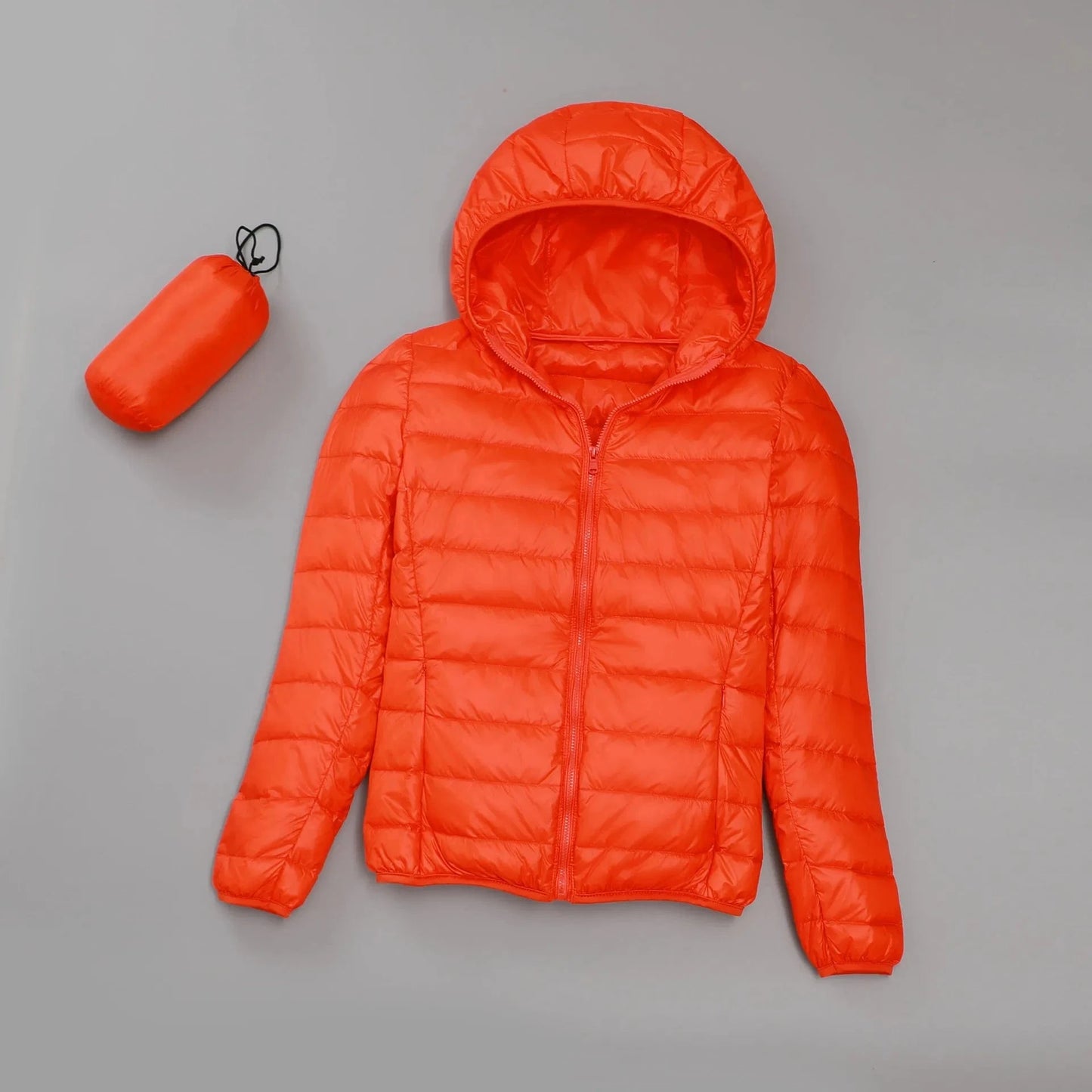 2024 Autumn And Winter New Korean Casual Short Hooded Large Size Light Warm Coat Wholesale Down Jacket Women
