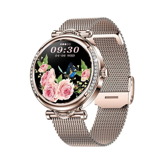2024 CF32 1.27 "inch HD Realtek8763EWE Chip with Diamond Ladies Smart Bracelet Women Smart Watch FitcloudPro