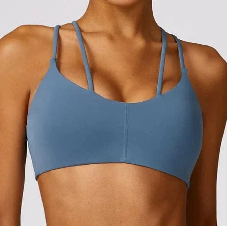 2024 Custom Women Sportswear Scrunch butt Backless High Waist Removable pads 2 Pieces Sports Workout Suit Yoga Gym Leggings Set