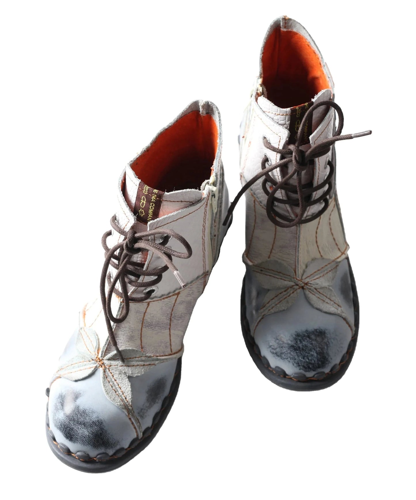 2024 Designer women's chunky heel boots,womens wedge heel leather boots