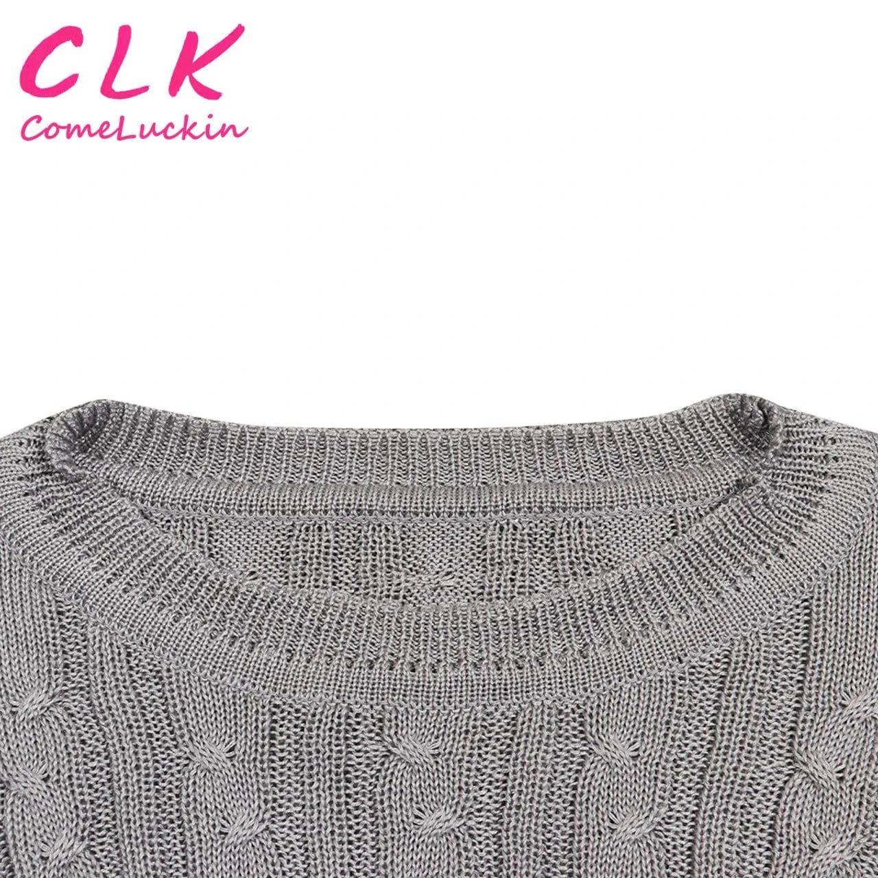 2024 Fashion Long Sleeve Top And Shorts 2 Piece Set Custom Logo Women Sweaters Two Piece Set