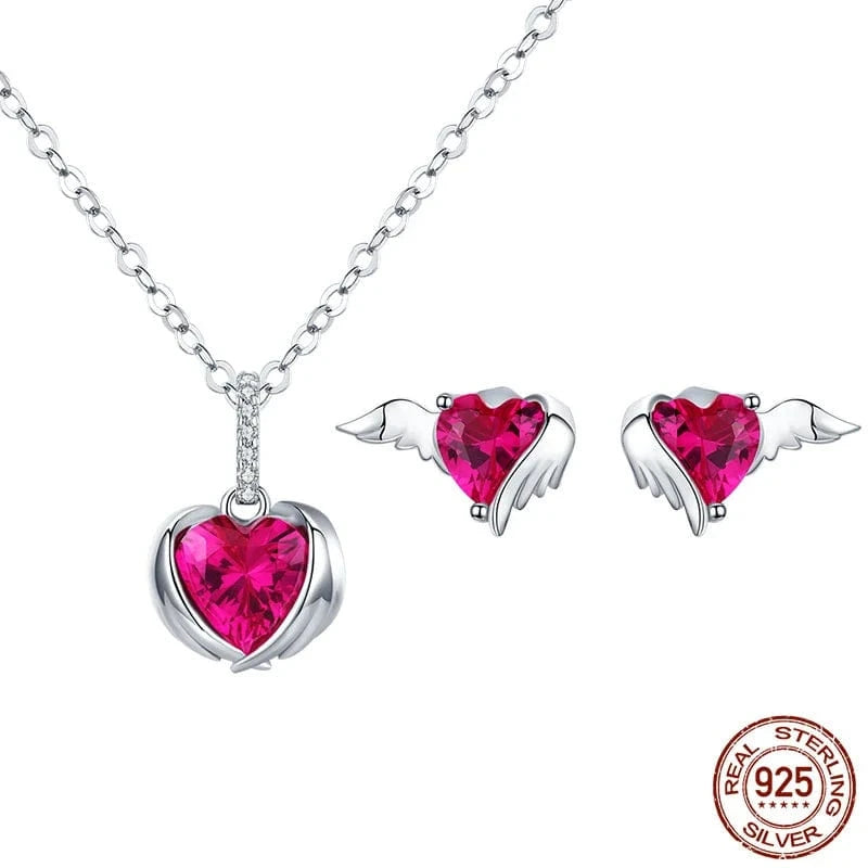 2024 fine jewelry set 925 sterling silverring earring necklace, gold plated zircon wedding jewelry display sets for women
