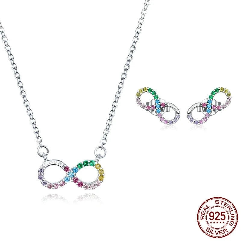 2024 fine jewelry set 925 sterling silverring earring necklace, gold plated zircon wedding jewelry display sets for women