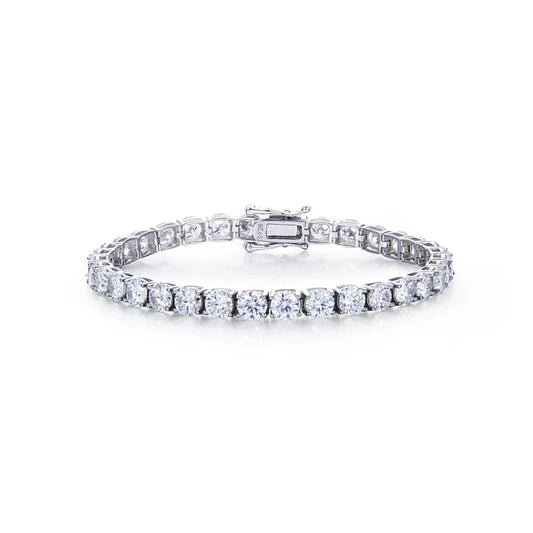 2024 fine silver jewelry s925 14k 18k gold plated bracelets & bangles 16 18 20cm moissanite diamond tennis bracelet for men