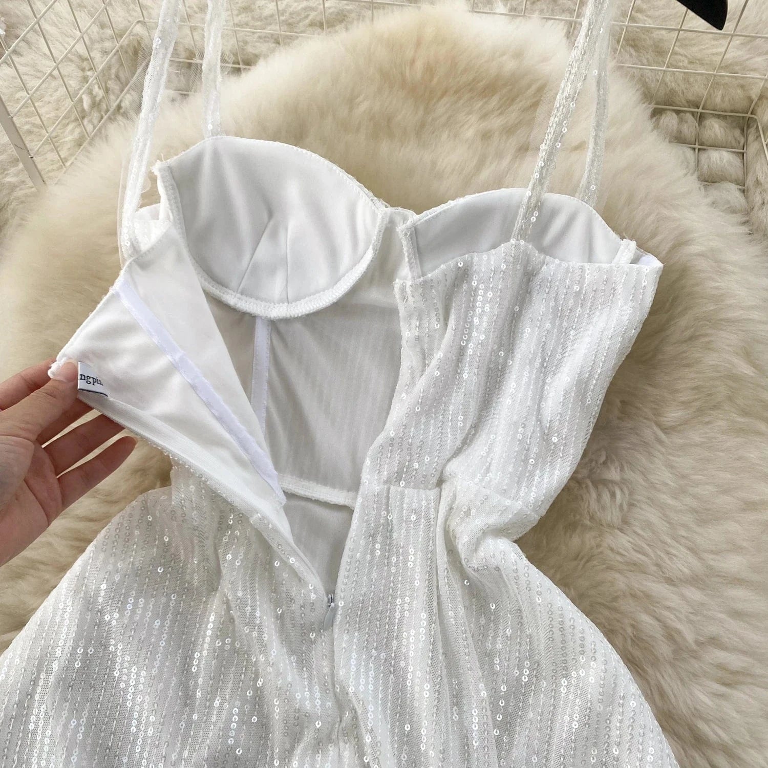 2024 High Quality Summer Casual Slim Midi Dress For Women Strapless Sleeveless Patchwork Lace Vestidos Ladies Evening Dresses