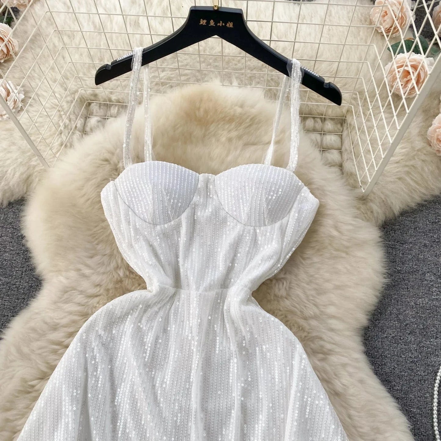 2024 High Quality Summer Casual Slim Midi Dress For Women Strapless Sleeveless Patchwork Lace Vestidos Ladies Evening Dresses