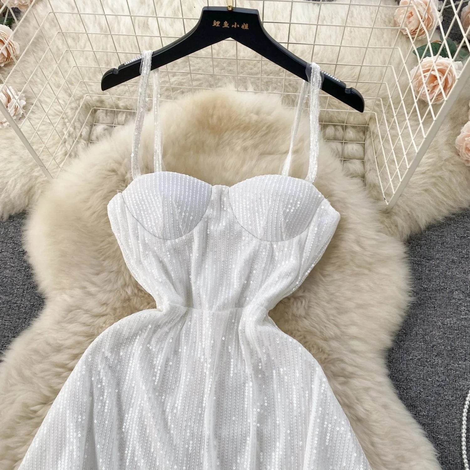 2024 High Quality Summer Casual Slim Midi Dress For Women Strapless Sleeveless Patchwork Lace Vestidos Ladies Evening Dresses