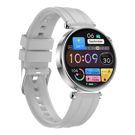2024 Hot sale HD AMOLED screen smart watch IP68 waterproof health monitor smart watches elegant women smartwatch