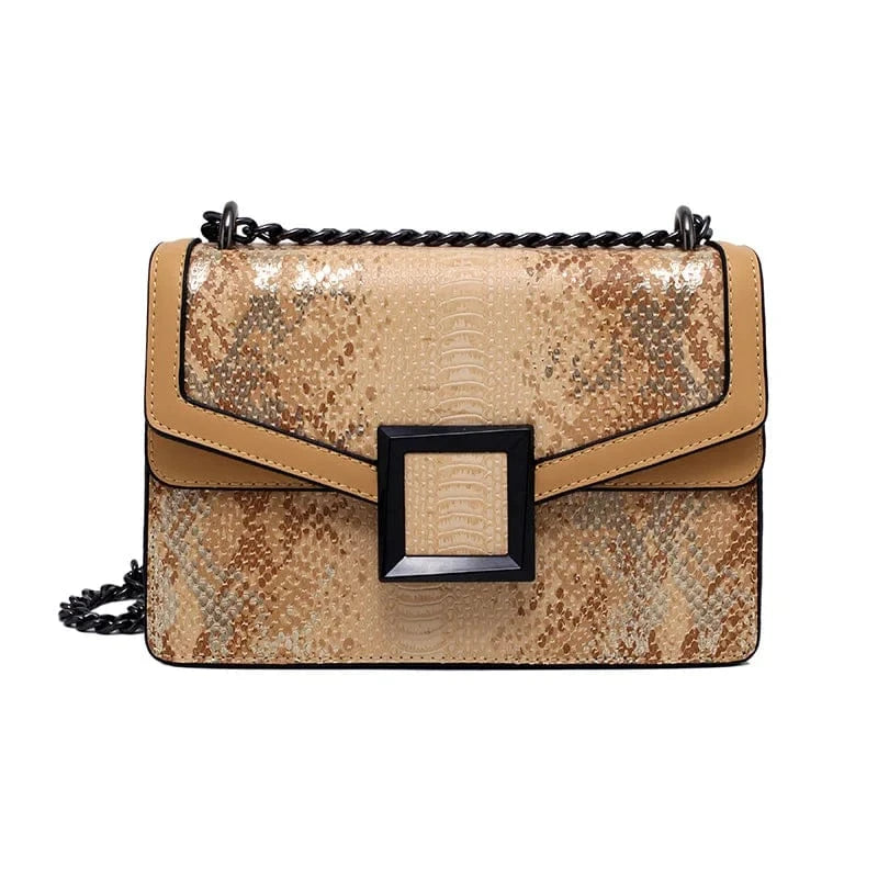 2024 Hot Sell Ladies Snake Skin Handbags Fashion Design Bag Luxury Purses For Women