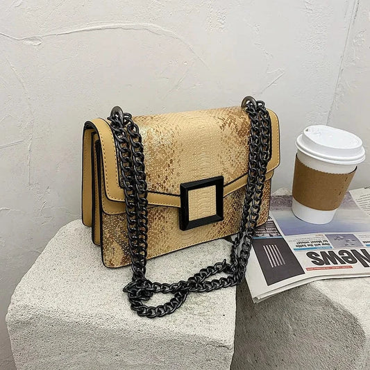 2024 Hot Sell Ladies Snake Skin Handbags Fashion Design Bag Luxury Purses For Women