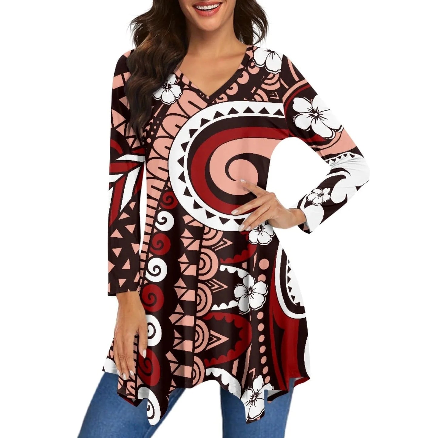 2024 Luxury Leopard Print Womens Long Sleeve Irregular Casual Tunic Tops Spring Autumn Shirt Dressy Blouses and Shirts for Women