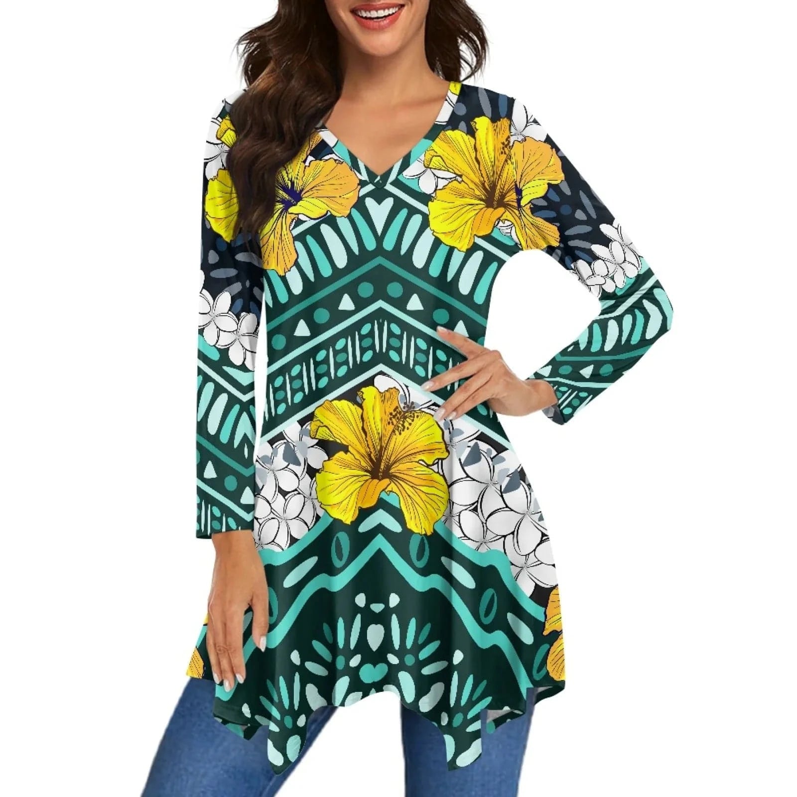 2024 Luxury Leopard Print Womens Long Sleeve Irregular Casual Tunic Tops Spring Autumn Shirt Dressy Blouses and Shirts for Women